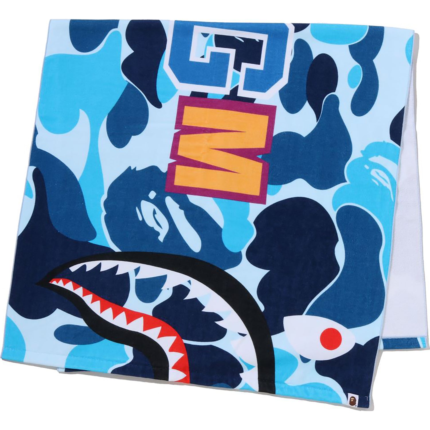 Alternative view of ABC CAMO SHARK BEACH TOWEL