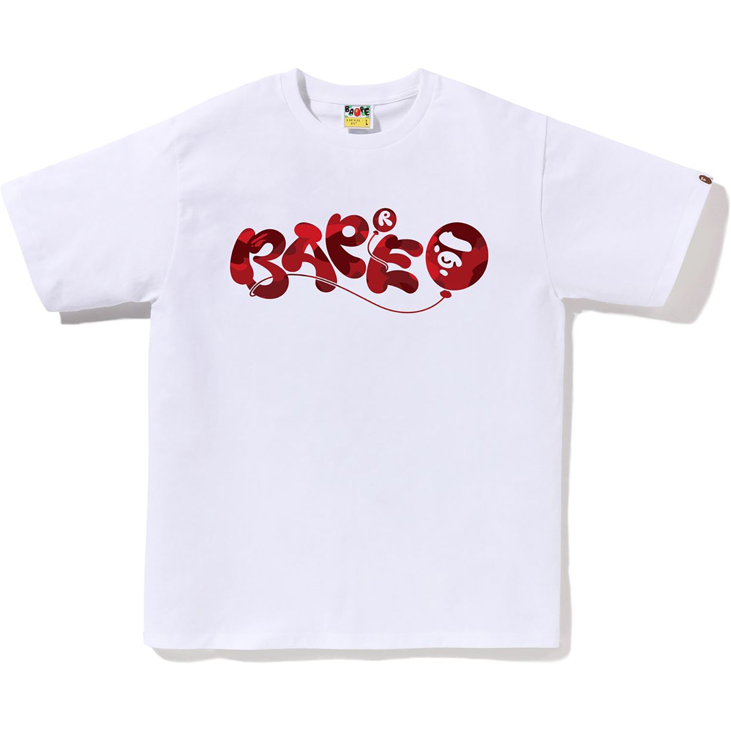 Alternative view of COLOR CAMO BAPE BALLOON TEE MENS