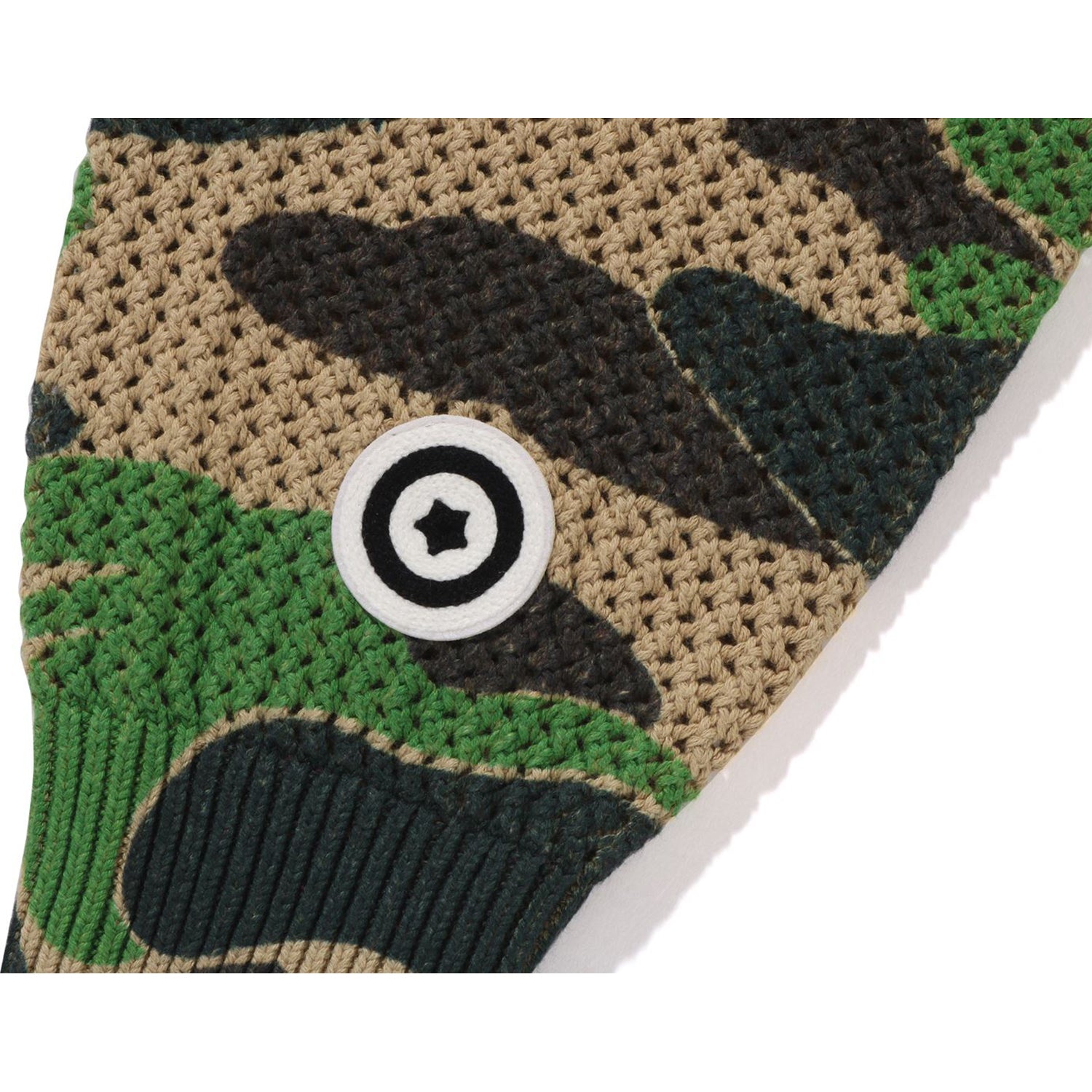ABC CAMO CROCHET RELAXED FIT SHARK FULL ZIP HOODIE MENS - Image 6